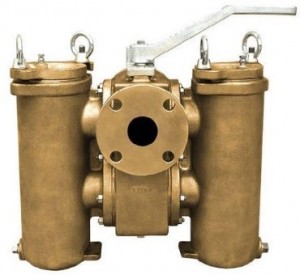 Filtro de Canasta Duplex Bronce al Aluminio DS 696-AB