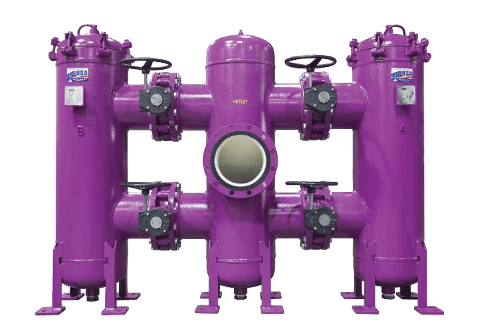 Filtros canasta duplex